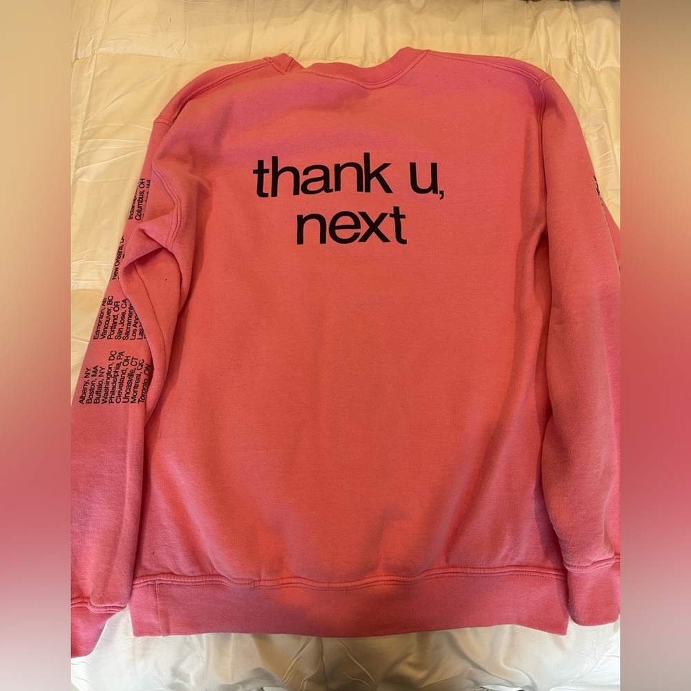 Ariana Grande Sweetener your crewneck sweater